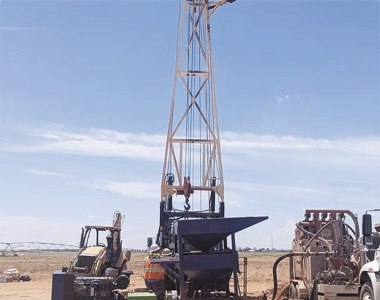 The Midland County Utility District was drilling new water wells in 2025 to supply its developing water system. The district is now exploring a groundwater source in Martin County that could provide approximately 6.3 million gallons per day, but it is not disclosing the supplier’s name or the well field’s location.