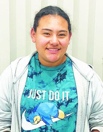 Grady’s Rebeca Rodriguez broke the Grady Junior High school record for girls shot put at the Bearkat Junior High Relays last week. She threw 30'3' breaking the old record of 30' 1 1/2' which was set by Kelly Cook set in 2008.