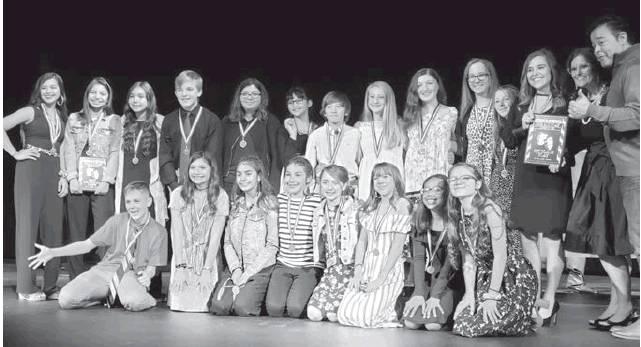 Stanton Middle School One Act Play competed in Colorado City on Nov. 20 and brought home first place honors. Cast and Crew awards went to: Best Performer - Kenyon Gee; All Star Cast - Ariana Ramos; Honorable Mention All Star Cast - Maddie Hull, Claire Poitevint, Addison Silva, Karina Bustillos; Best Crew - Rylee Shelton, Alea Flores, Kassi Ureste, and Dustin Rivas; All Star Tech - Alea Flores.