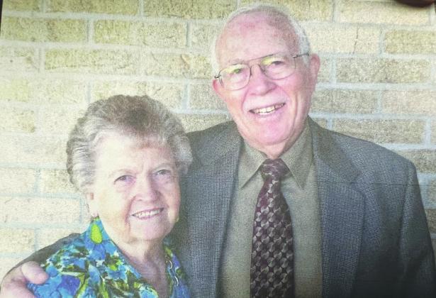 Former Martin County couple, J.C. and Dorothy Newland Celebrate 75 Years