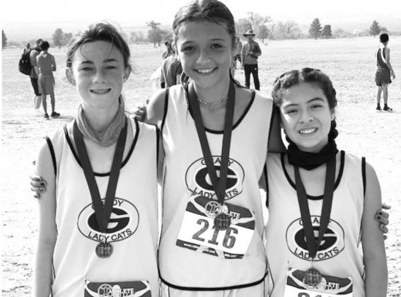 Rylan O'Donnell, Emma Parker, and Alyssa Oviedo finished in the top 10 to open the cross country season in Rankin.