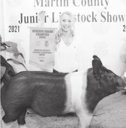 2021 Martin County Stock Show Reserve Grand Champions
