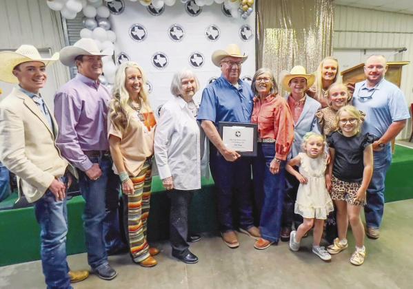 Martin County Chamber of Commerce Ag Family of the Year - Yates Family. by Matthew Blocker