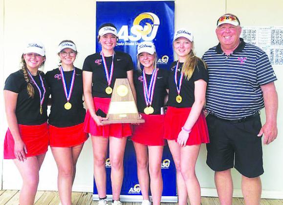 Garden City girls win fifth straight region golf title