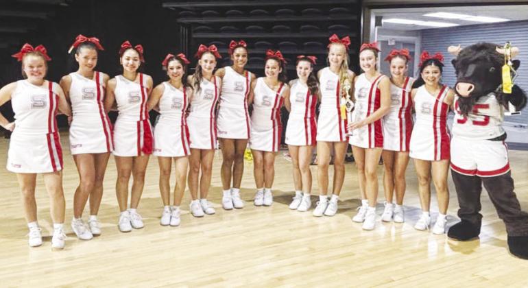 The Stanton Varsity Buffalo Cheerleaders attended Cheer Camp at Angelo State University on July 12–15 and earned Excellent Blue Ribbons for both the Camp Routine and Spirit Routine evaluations, was Named Medium Varsity Spirit Routine Champions at Camp Championships and Buffy also brought home the Crowd Leader/Spirit Raiser Trophy.