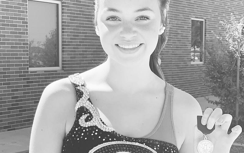 Grady’s first State Qualifier for the 2023-24 school year is Briley Harrell. She received a Gold rating in Solo Twirling. She will compete at State in the spring.