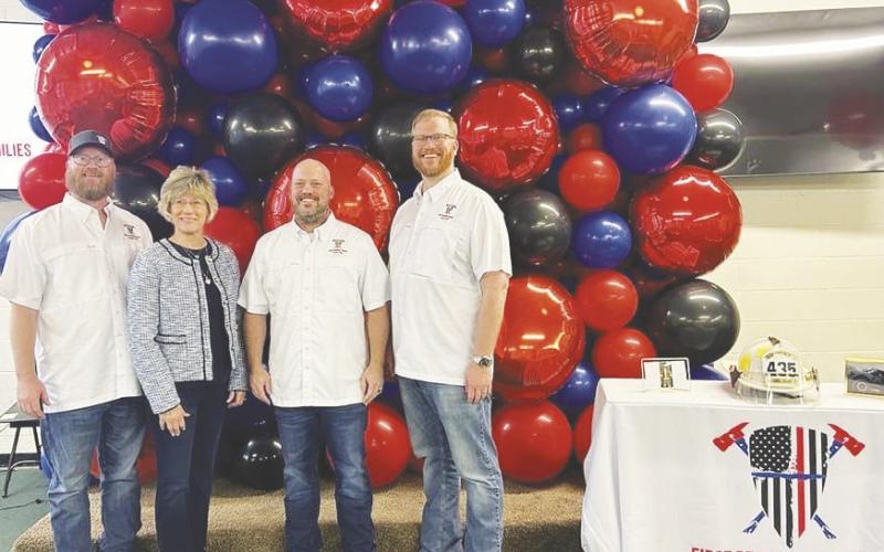 First Responder Families of West Texas Foundation was created by the family of the late Danny Ireton. Pictured are Matthew Ireton, Ronda Ireton, Brandon Ireton, and Jonathan Ireton.