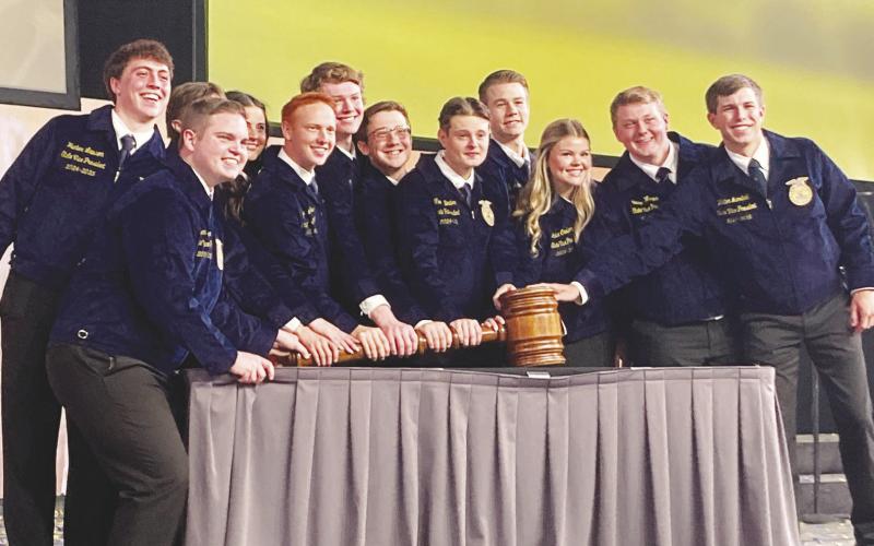 Glasscock County FFA Members Attend State Convention