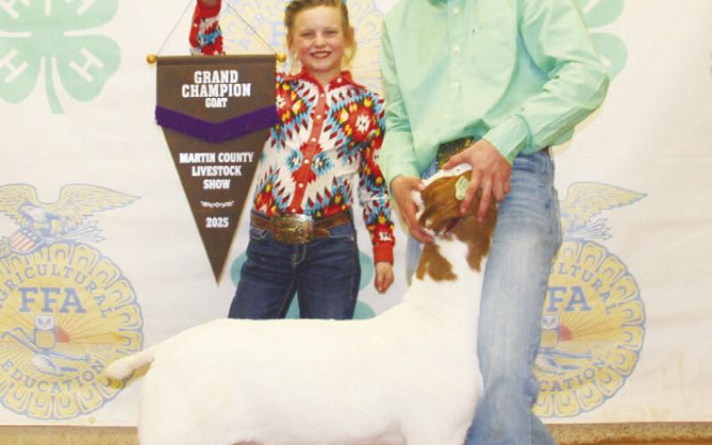 Grand Champion Goat Patton Wagner