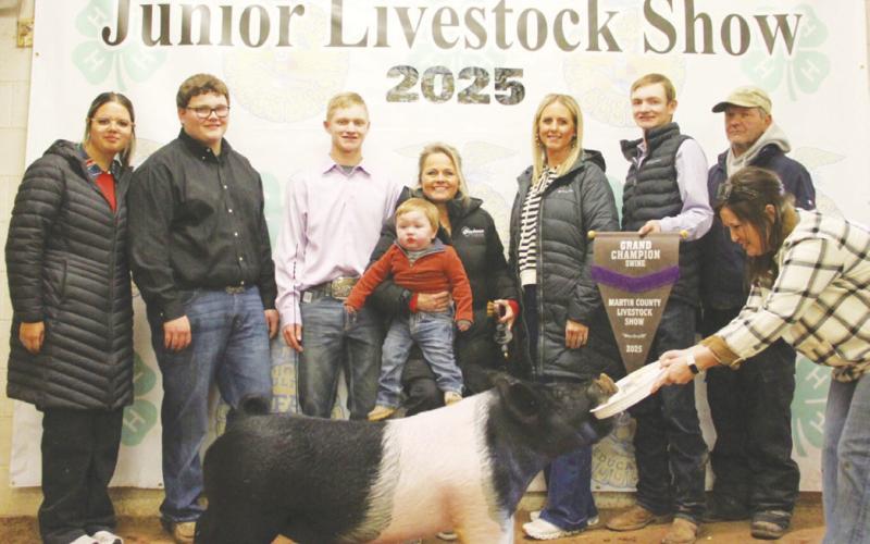 Grand Champion Swine Roxton Stone