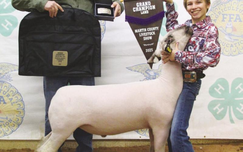 Grand Champion Lamb Cooper Collier