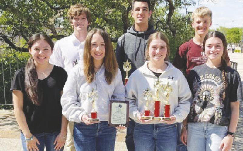 Garden CIty competed in the TMSCA State Meet and was 6th Place Sweepstakes, 3rd 1A Team. Places are by grade level Number Sense – 3rd Team, Skyler Garcia – 2nd, Christopher Dyer – 5th, Tatum Braden - 5th, Presley Jost – 6th, Jasmine Nuñez – 9th, Ivy Braden – 2nd; Calculator – 8th Team, Tatum Braden – 9th, Ivy Braden – 3rd; Mathematics – 10th Team, Ivy Braden – 5th; Science, Ivy Braden – 6th.