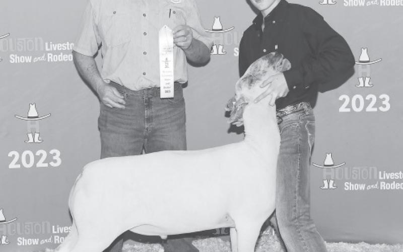 Glasscock County 4-H exhibitors