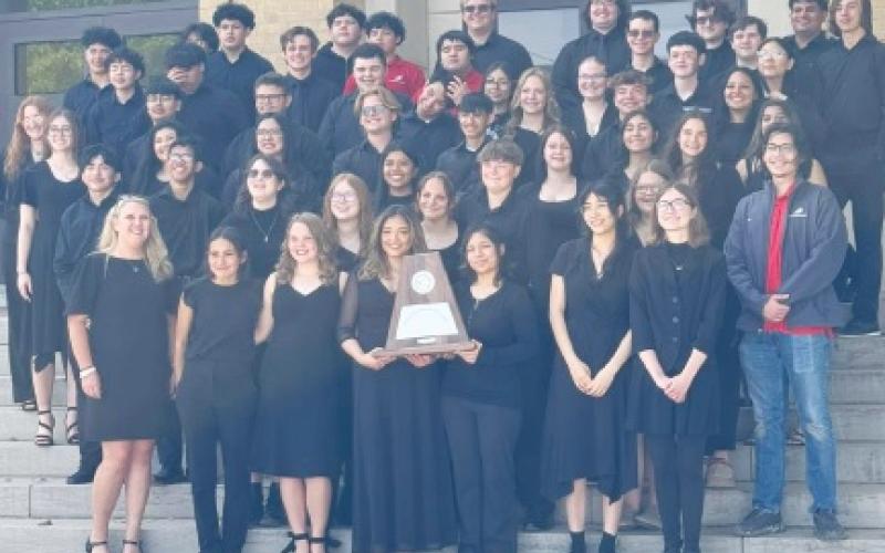 Earlier this month the Stanton High School band won the Sweepstakes Award