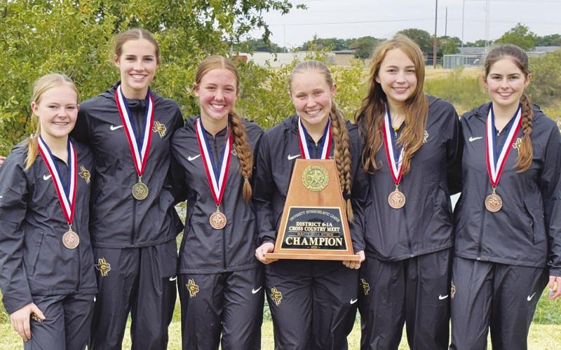 Grady girls claim fourth straight District 6 cross country championship