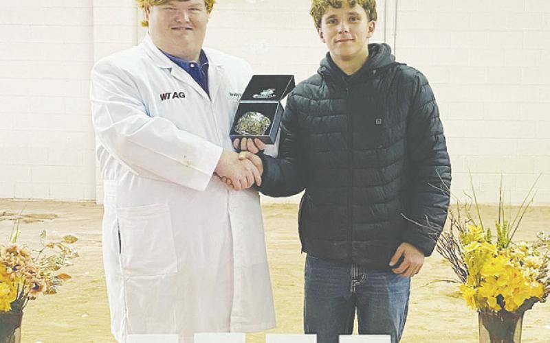 Taven Fisher Senior Showmanship