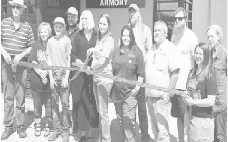 Martin County Chamber of Commerce held a Ribbon Cutting Grand Re-Opening Ceremony for Martin County Armory.