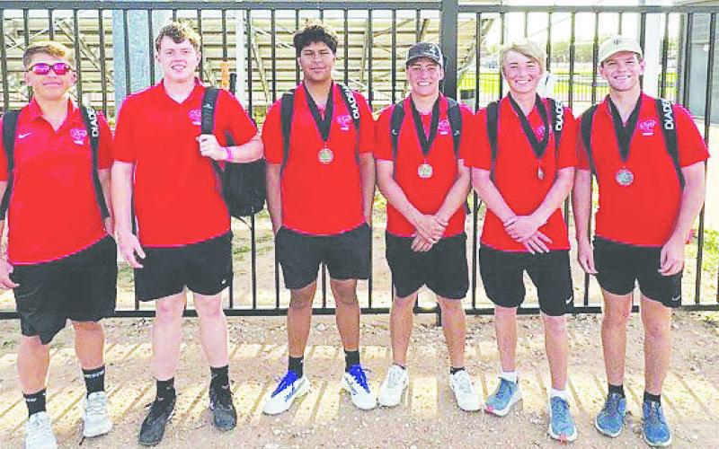 Garden City tennis teams compete in Lamesa