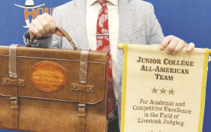 Garden City High School graduate Owen Seidenberger was named All-American Junior College Livestock Judging Team member. He is top 1 of 15 in the nation.