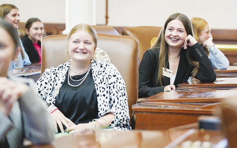 Stanton Junior Represents Martin County at State Capitol in the TYLA Ag Advocacy Academy