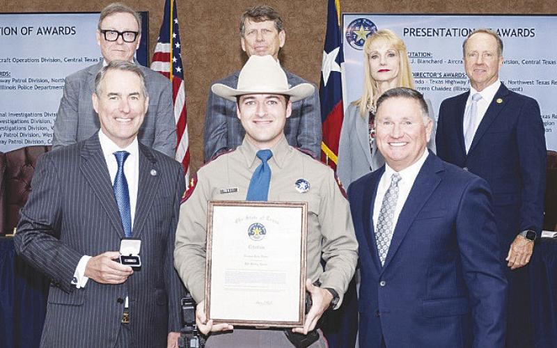 Stanton Trooper Recognized for Heroic Response in Feral Hog Attack