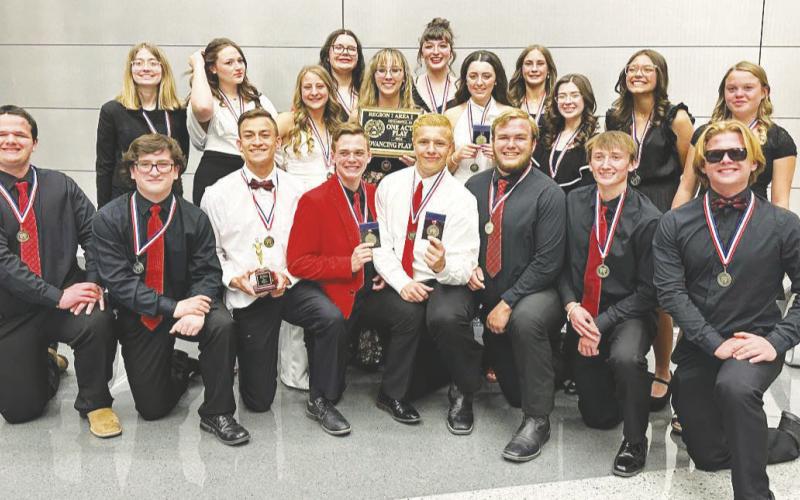 Stanton High School One Act Play had a great Area performance last week and was chosen as an Advancing Play. Stanton will next compete at the Region I level on Apr. 25 at Clyde High School Huff Performing Arts Center.
