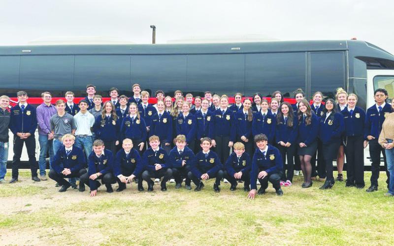 Glasscock County FFA Members