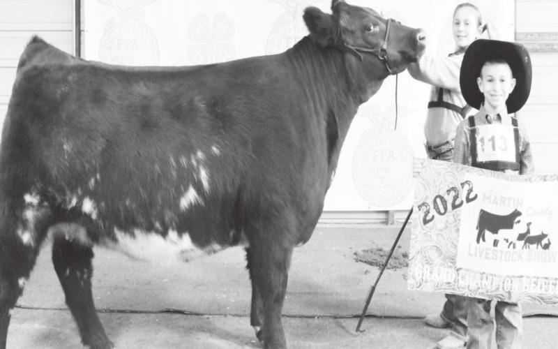 2022 Martin County Stock Show Grand Champions
