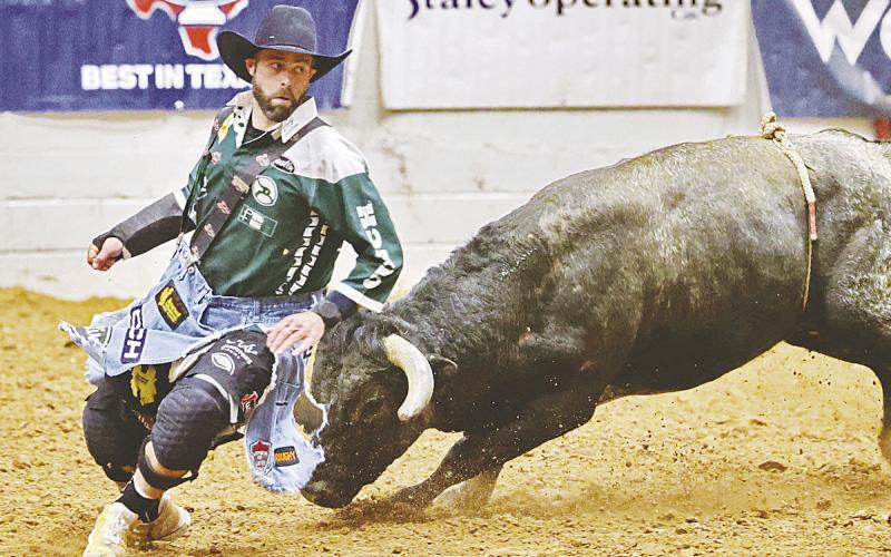 Legendary bull fighter Dusty Tuckness is back in the arena. See him nightly at the rodeo.