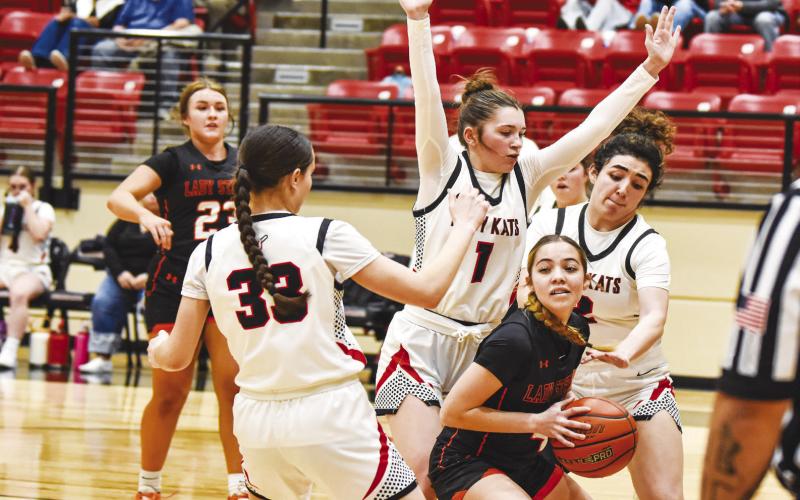 The Garden City Lady Bearkats high powered offense and stingy defense has positioned them on top of the district standings.