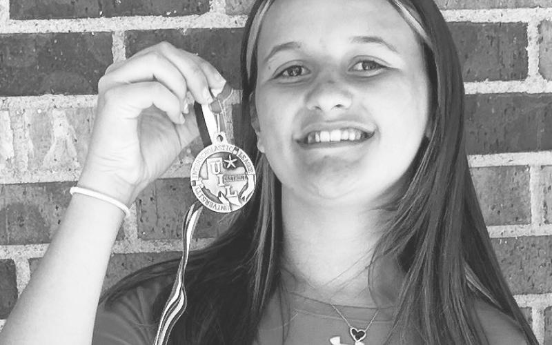 8th grade girls singles 3rd place - Kambrie Anderson