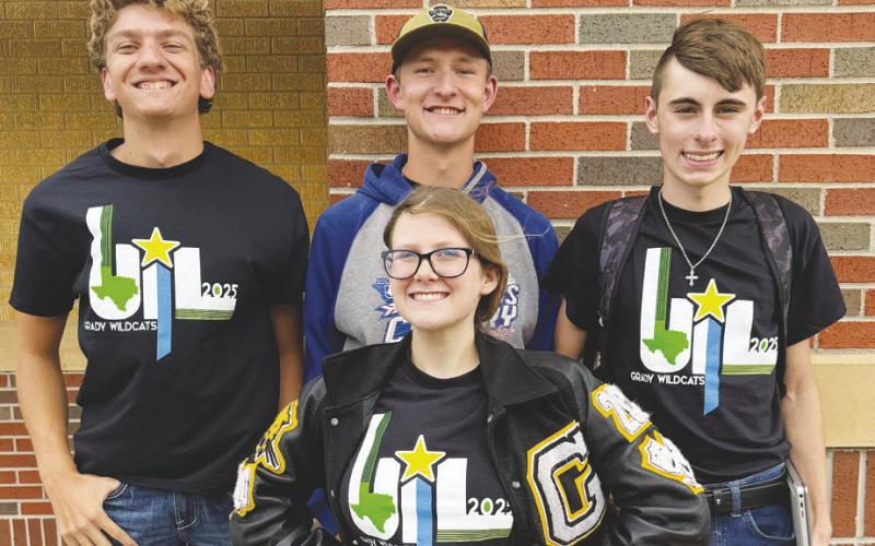 Knight Durham, Lane Cearley, Michael Griffin, and Katherine Burns.