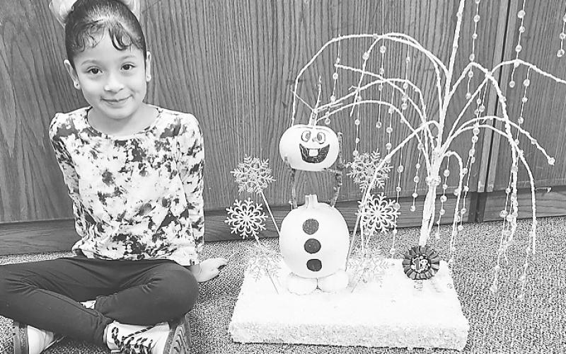 1st Place - Isabell Rodriguez KG, Mrs. Gee