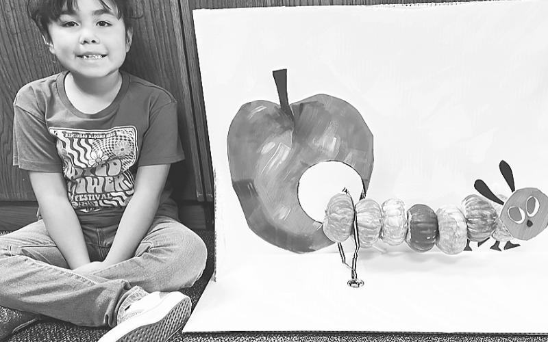 Honorable Mention - Elena Garza 1st Grade, Mrs. Trent