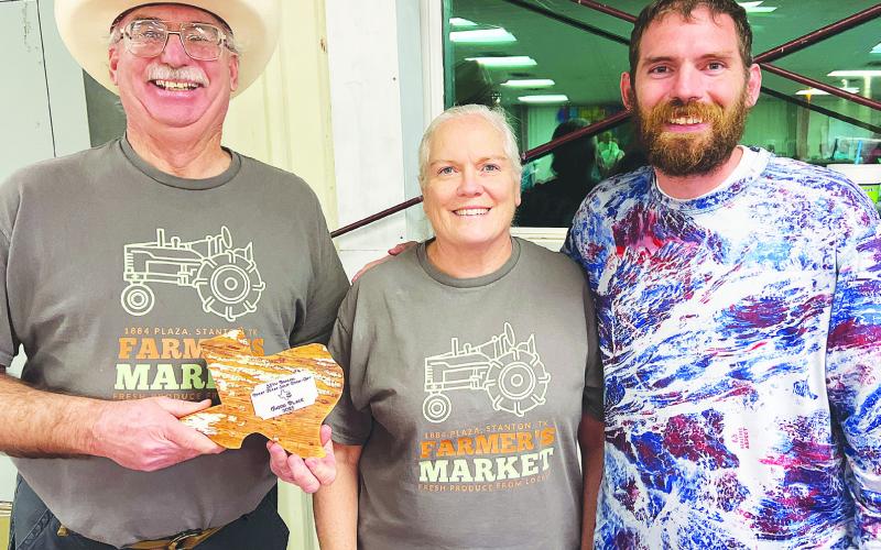 Mark, Sherry, and Cameron Nichols entered Tamale Soup at the 35th Annual Great Texas Soup Cook-Off and won “Third Place Soup” by public vote.
