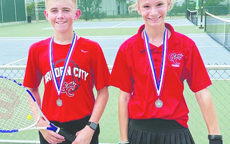 Junior High Kat netters wrap up season