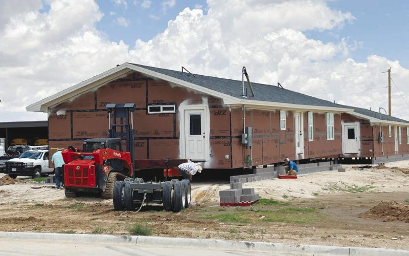 Two of Grady ISD’s new teacher houses are set in place this spring. Voters approved three new homes as part of the district’s 2024 bond package, bringing the district’s total to 18 teacher houses. The homes are rented to staff at a low cost and serve as an important tool for recruiting and keeping teachers. The housing project is now complete, while several other projects included in the 2024 bond are nearing completion.