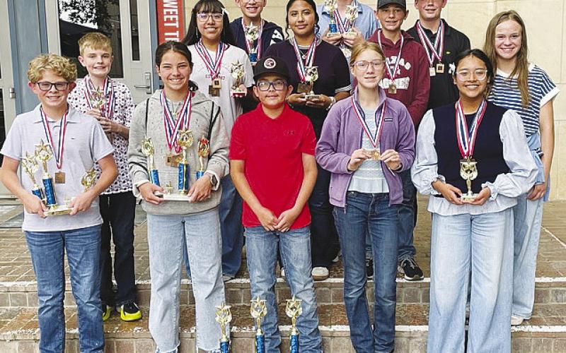 Bearkats earn 4th in State sweepstakes at TMSCA meet, led by strong individual finishes