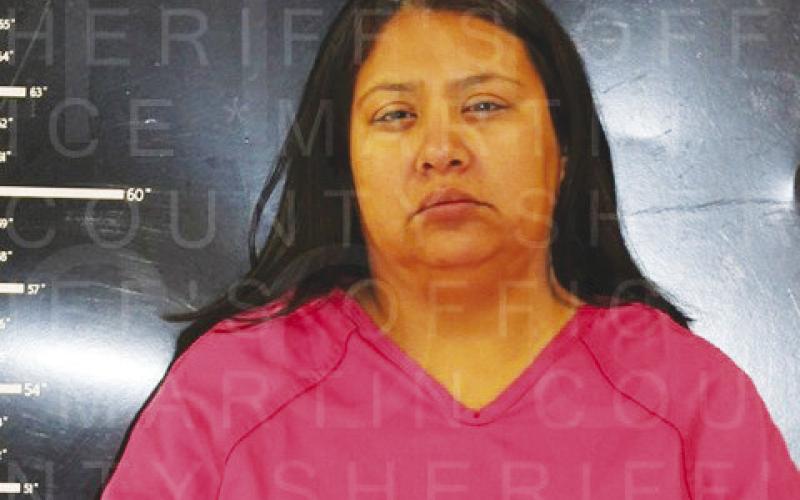Marisela Juarez, 38, of Stanton, was arrested on a felony charge of driving while intoxicated with a child passenger.