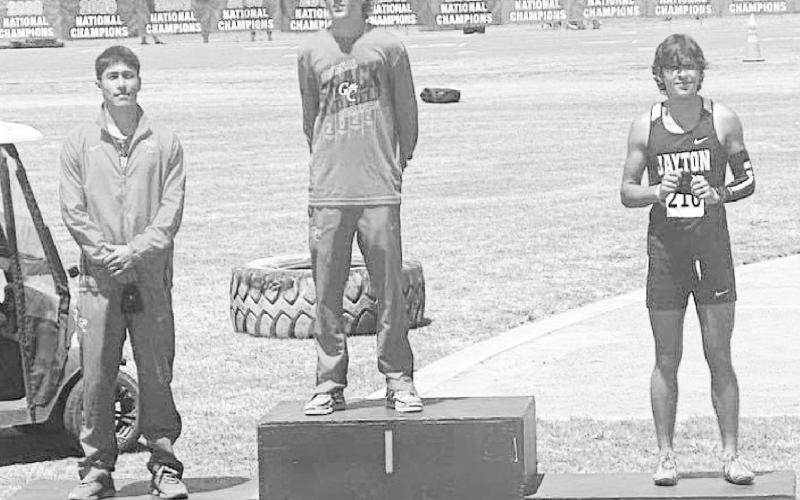 Five Bearkats headed to state track and field meet in two weeks
