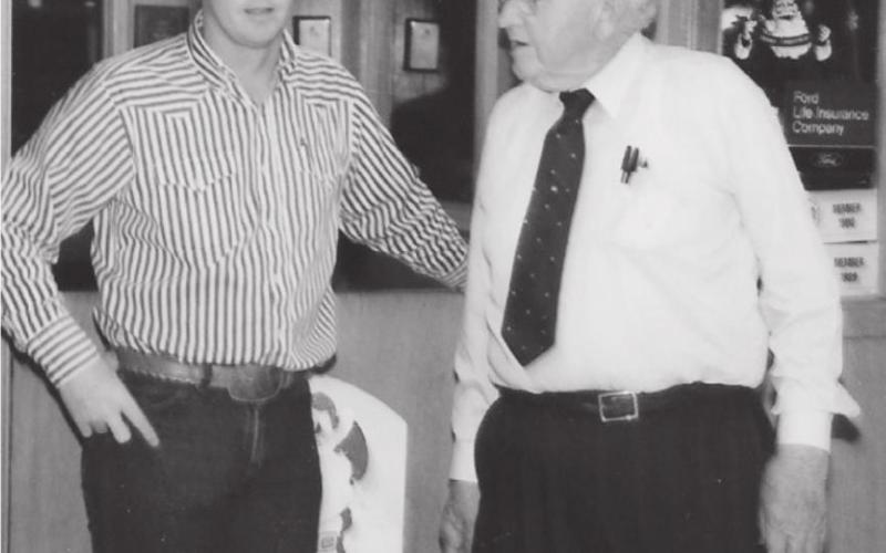 Right - BF White and Danny Ireton.