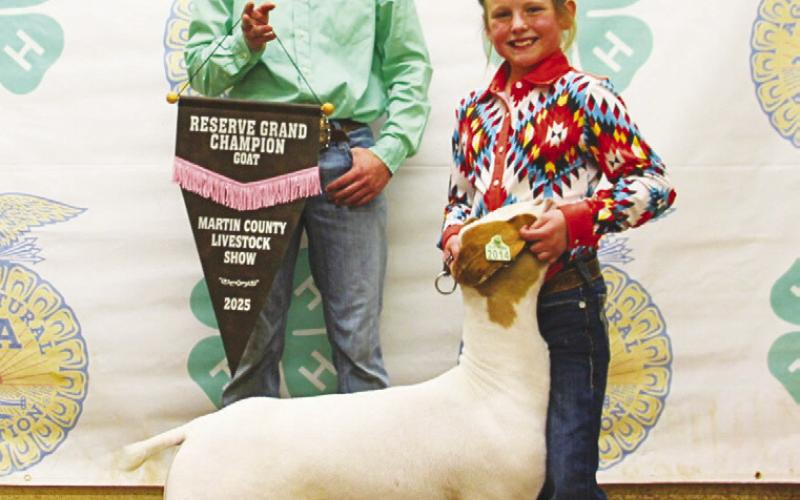 Reserve Champion Goat Loreli Wagner
