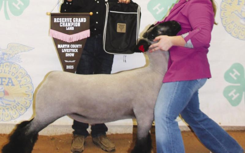 Reserve Champion Lamb Brayden Bryan