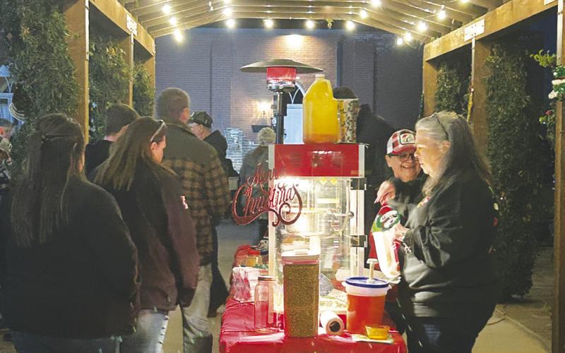 The 4th Annual Carmelite Christmas at  the 1884 Plaza in Stanton.