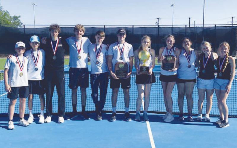 OVERALL DISTRICT 8-A TENNIS CHAMPIONS