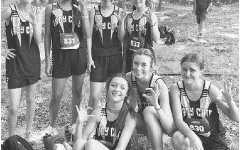 Grady’s girls cross country team ran well at the Christoval Invitational.