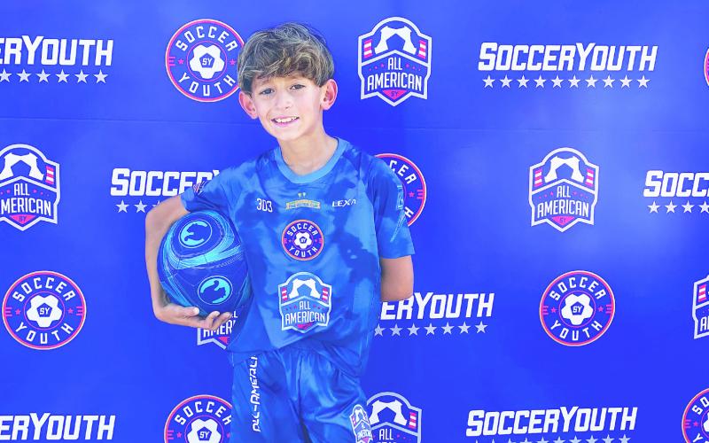 Local soccer player selected All-American