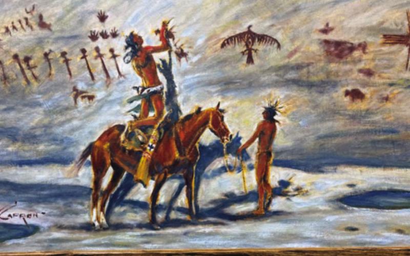 painting by Mike Capron