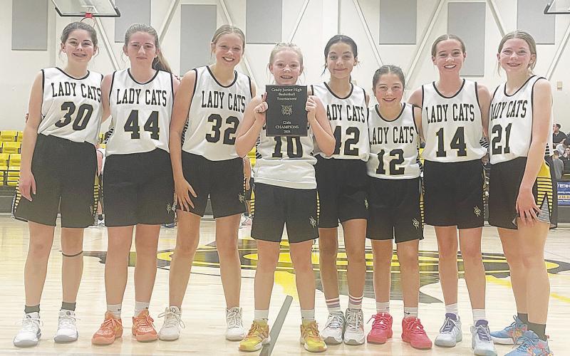Lady Wildcats win junior high tournament