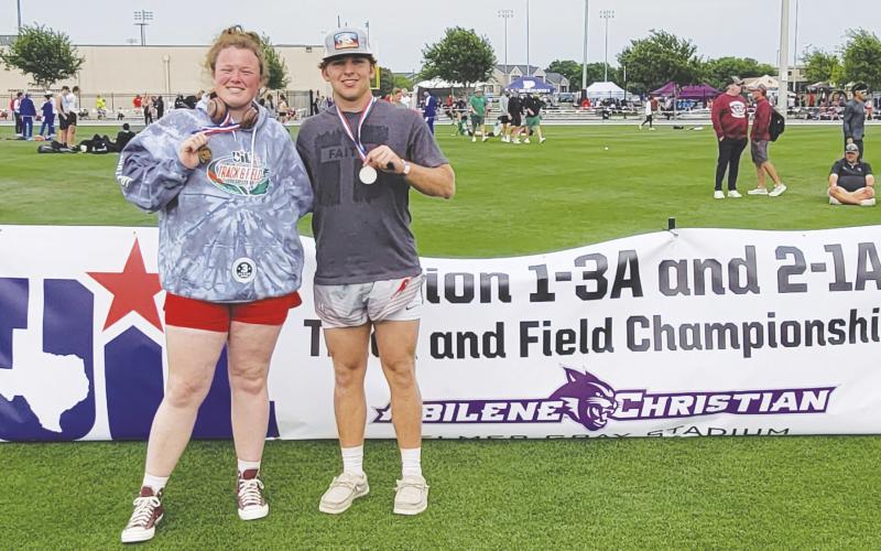 Bearkats Braden, Colunga punch ticket to Class A State meet